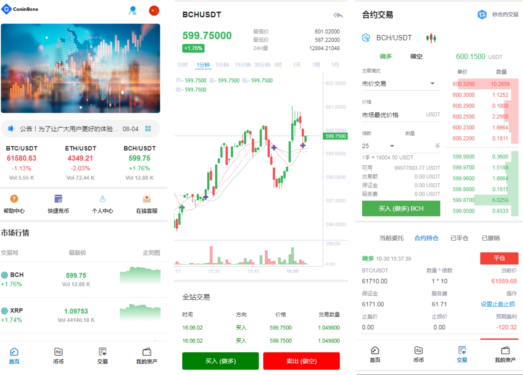 TeEx多语言交易所/USDT秒合约/杠杆/C2C法币交易/vue前端全开源