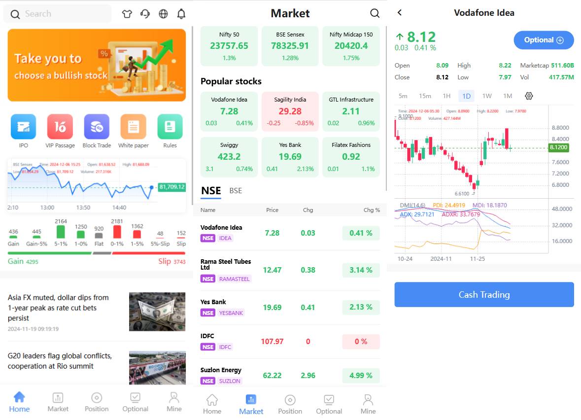 海外股票系统前端后端vue服务端Java/多语言股票交易策略/IPO/大宗/印度股票