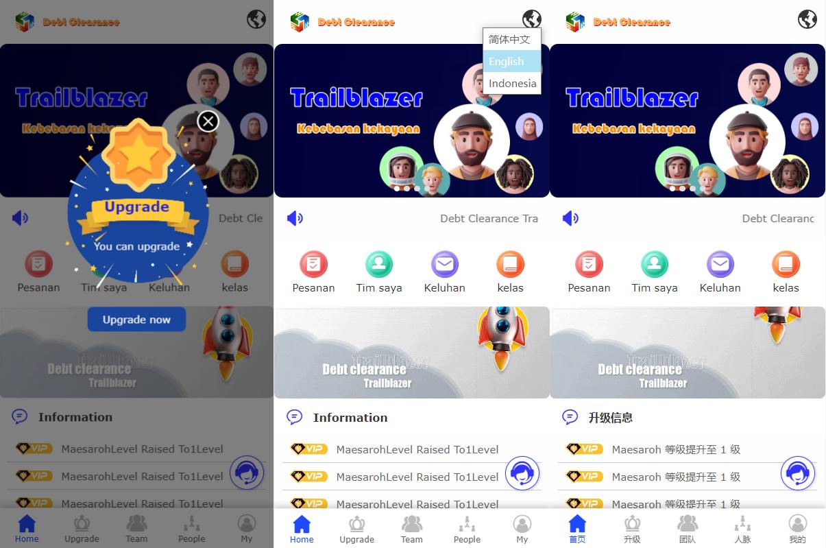 海外版互助盘系统/多语言超级人脉源码